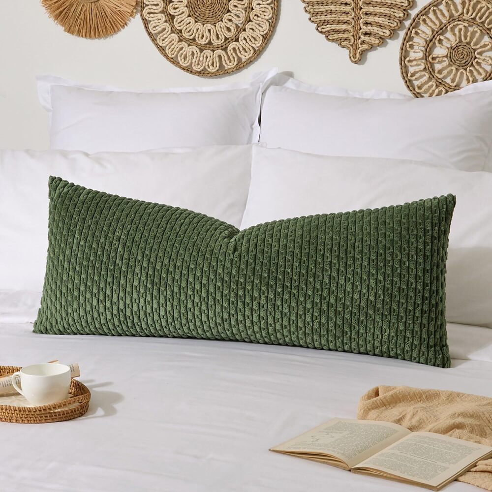 8154 Kevin Textile 14x36 Inch Long Lumbar 1 Pack Boho Decorative Throw